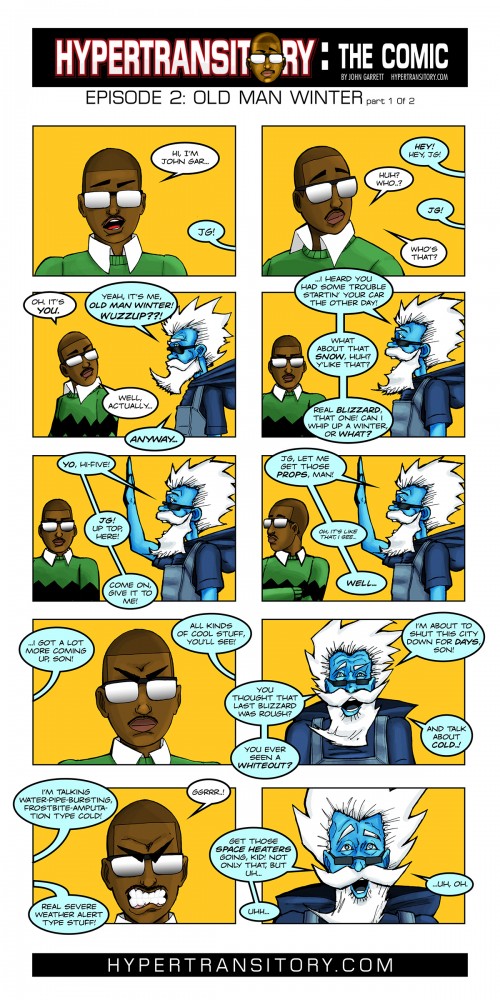 Hypertransitory the Comic episode 2: WINTER-Click image to view larger.