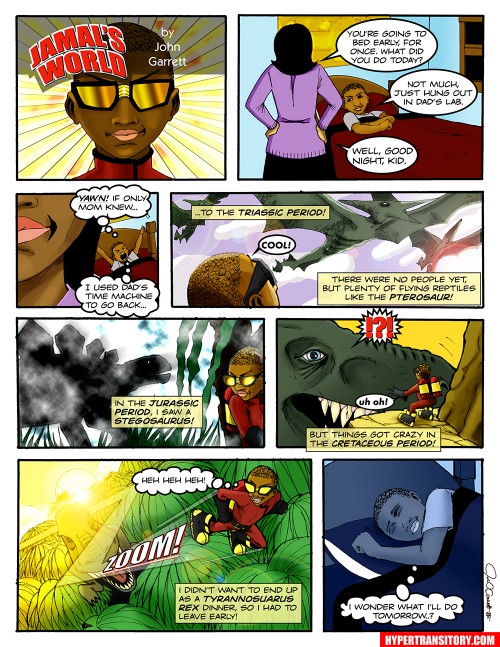Jamals World-2009-educational comic school cartoon
