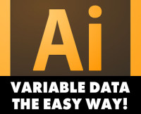 Adobe Illustrator Variable Data – The EASY way!