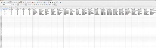 This is how the finished spreadsheet should look for our file.